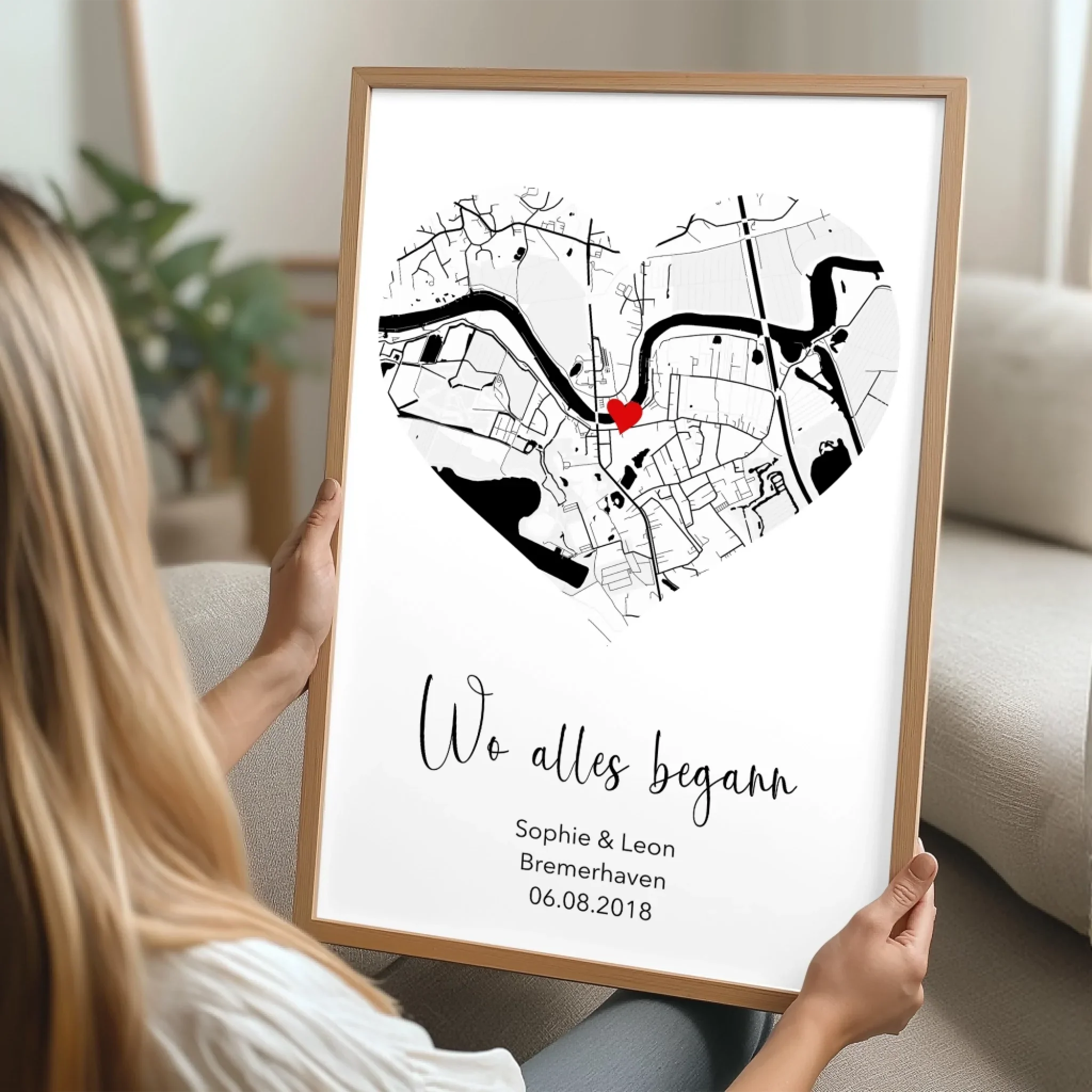Personalisiertes Poster "Wo alles begann" - Image 4