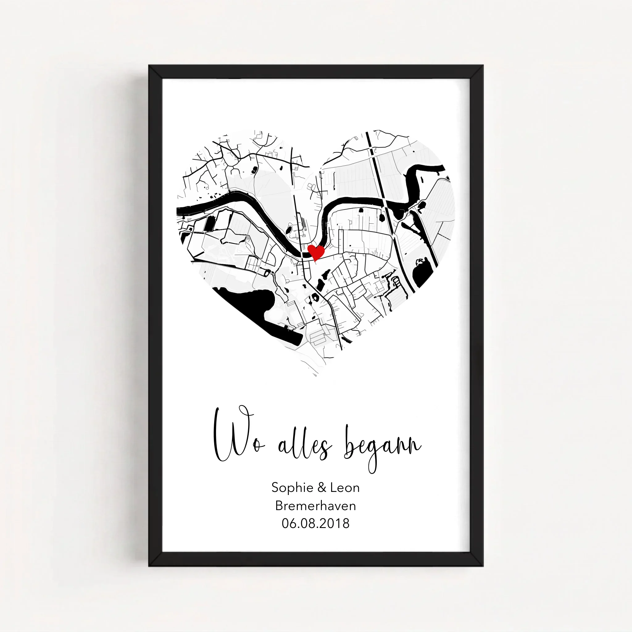 Personalisiertes Poster "Wo alles begann" - Image 7