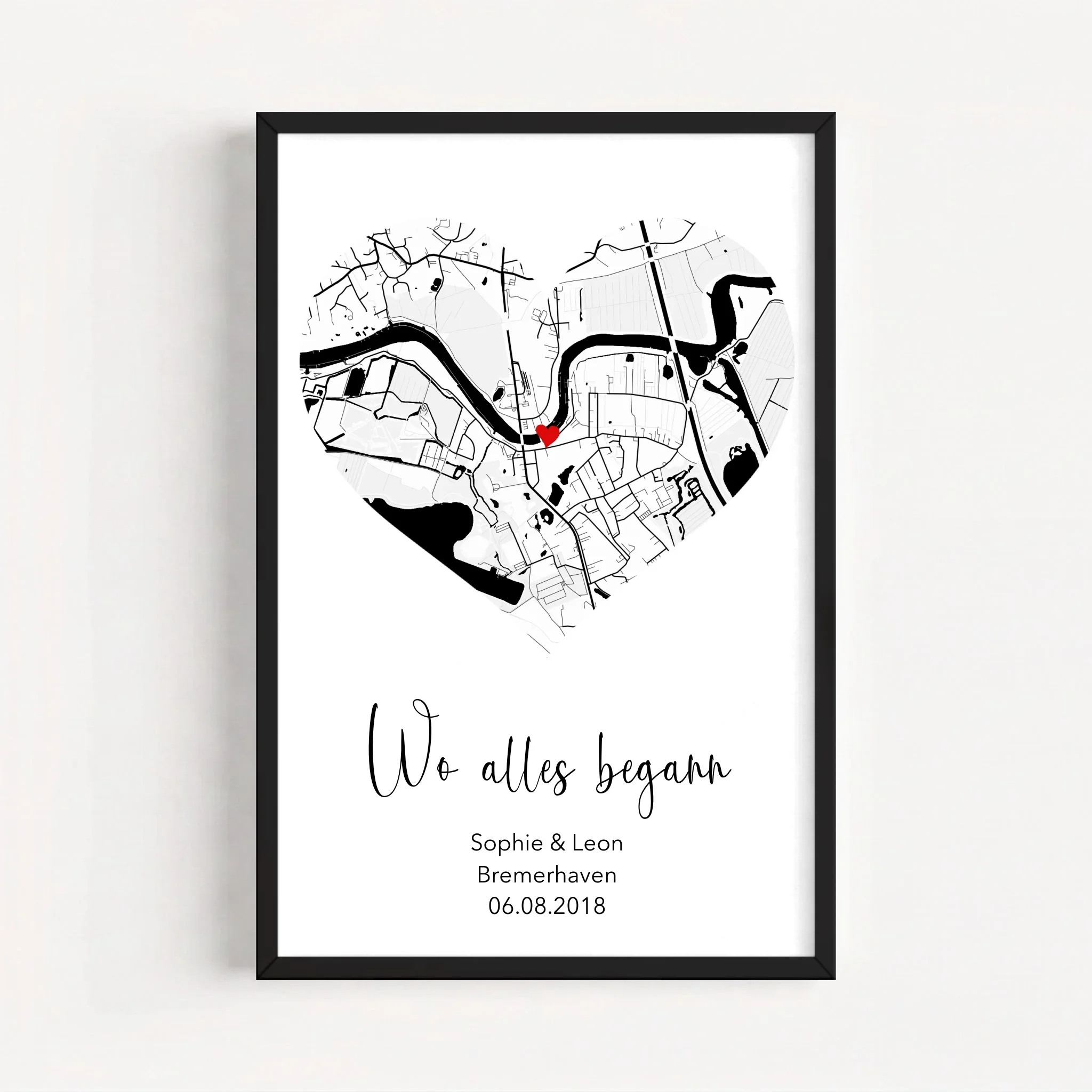 Personalisiertes Poster "Wo alles begann" - Image 8