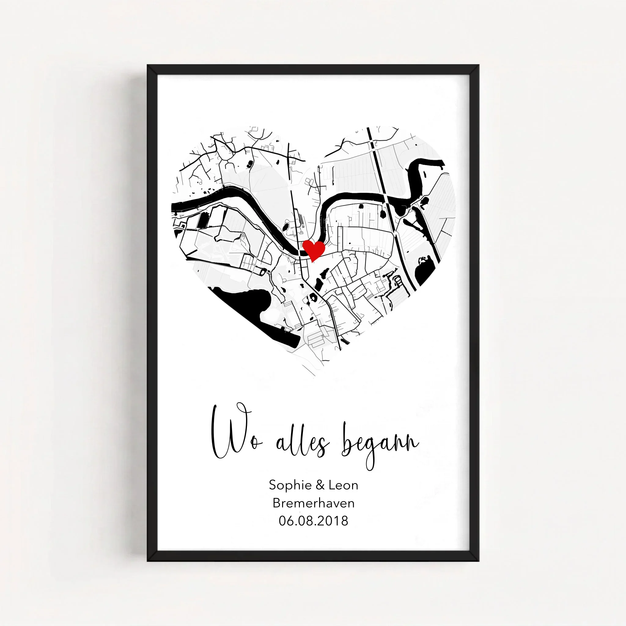 Personalisiertes Poster "Wo alles begann" - Image 9