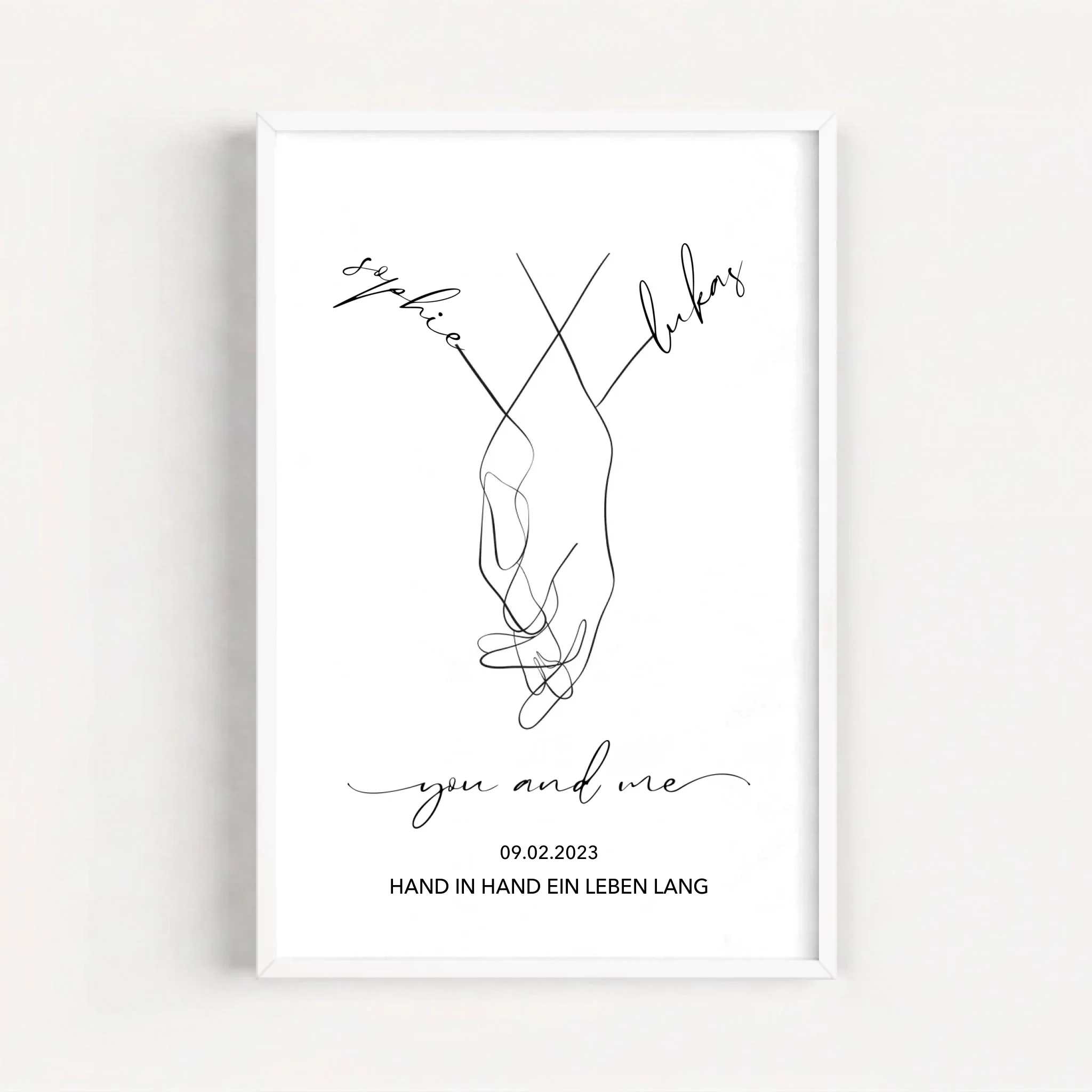 Personalisiertes Poster "You and Me" - Image 17