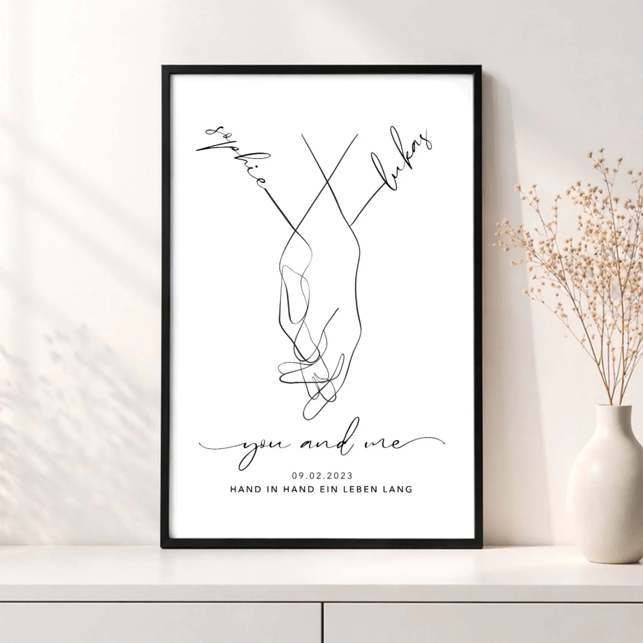 Personalisiertes Poster "You and Me" - Image 3