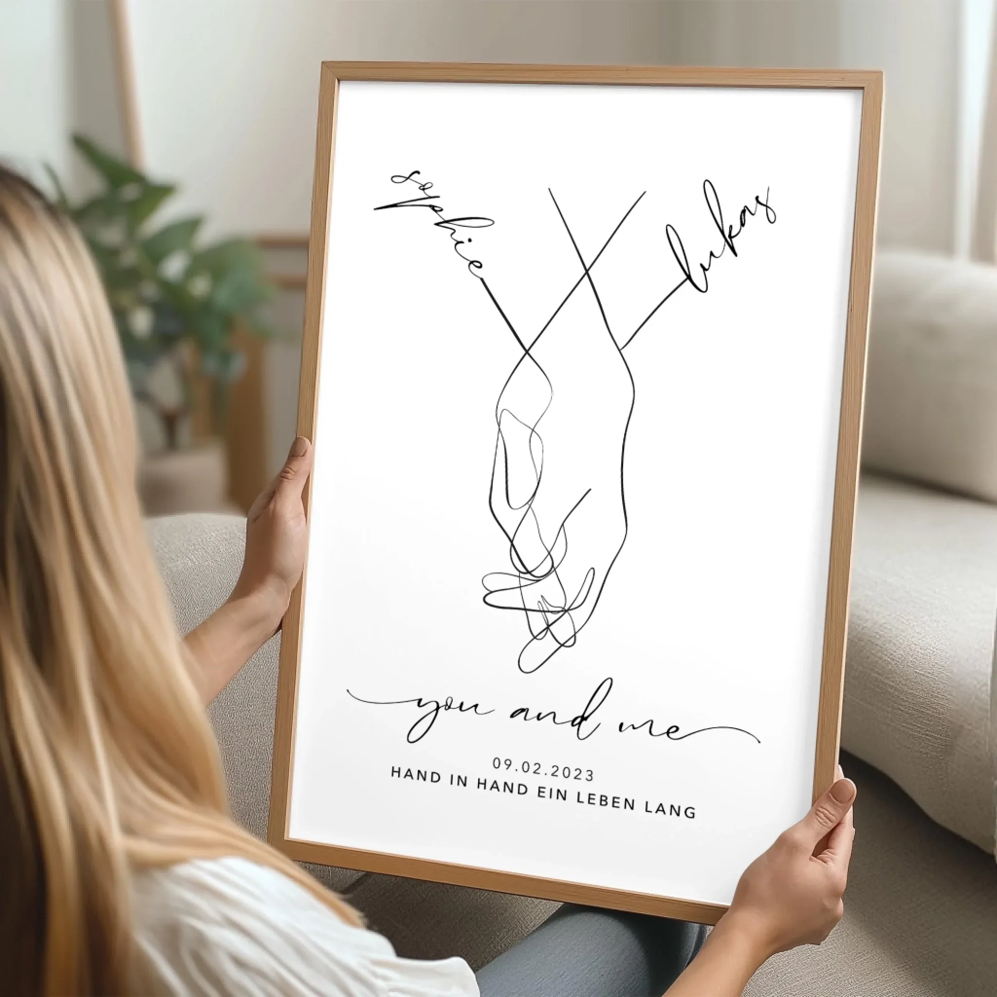 Personalisiertes Poster "You and Me" - Image 4