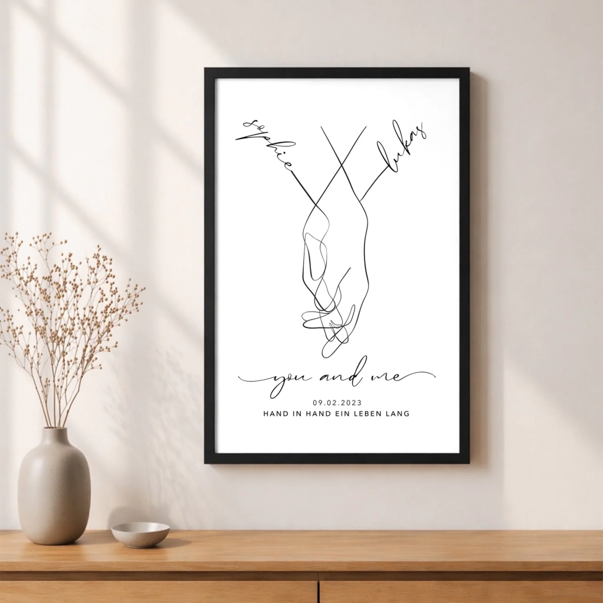 Personalisiertes Poster "You and Me" - Image 5