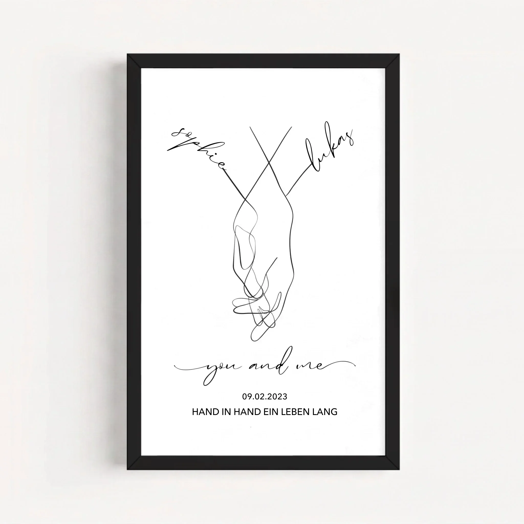 Personalisiertes Poster "You and Me" - Image 6