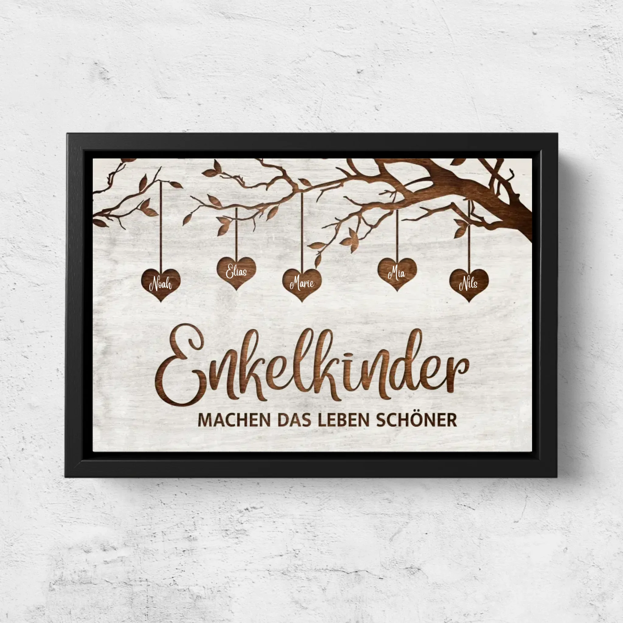 Personalisierte Leinwand "Unser Familienbaum" - Image 5