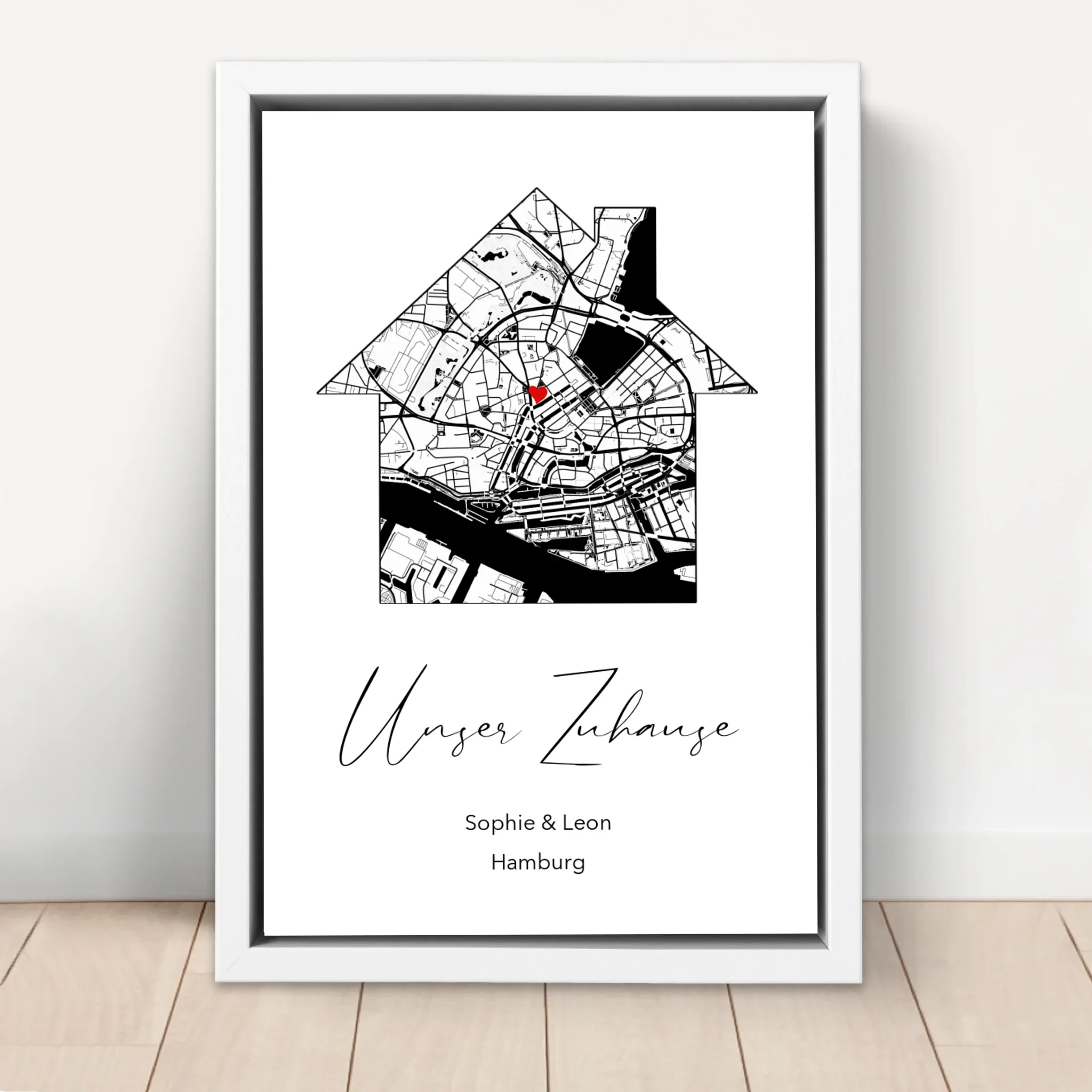 Personalisierte Leinwand "Unser Zuhause" - Image 6