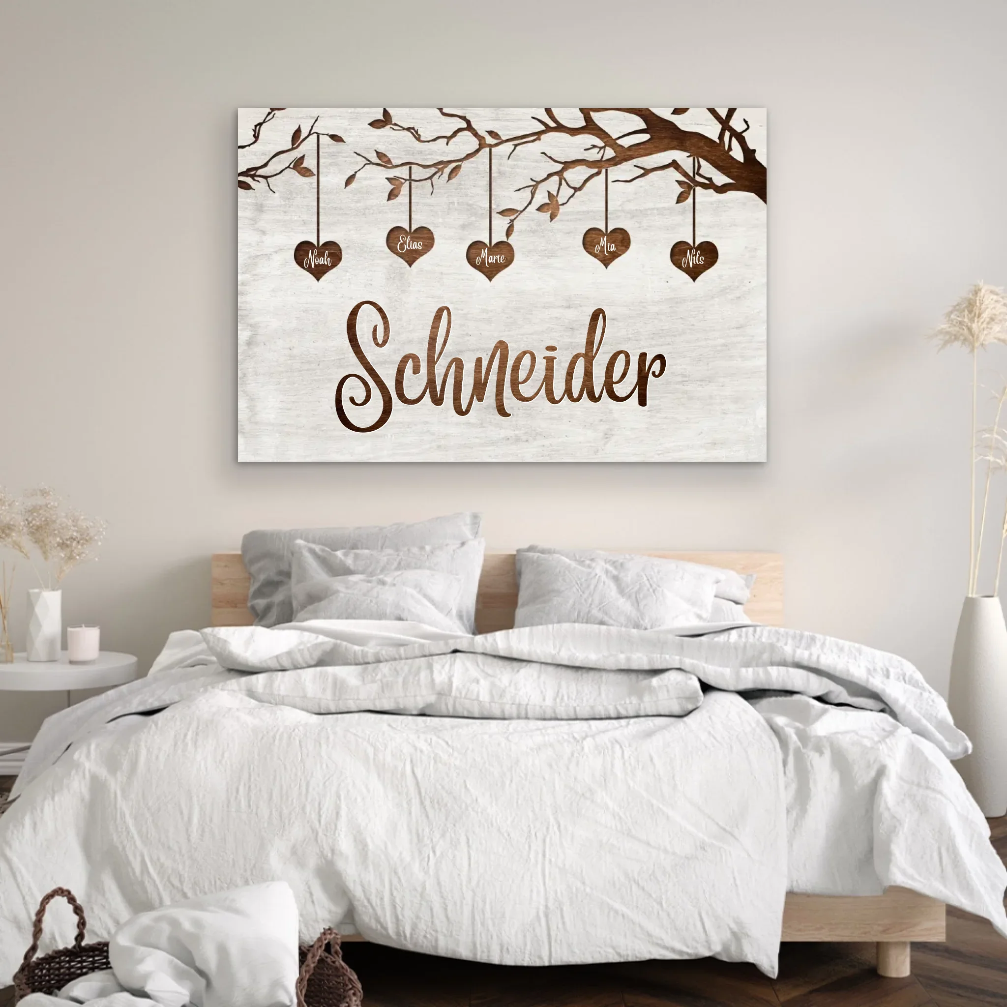 Personalisierte Leinwand "Unsere Familie" - Image 4