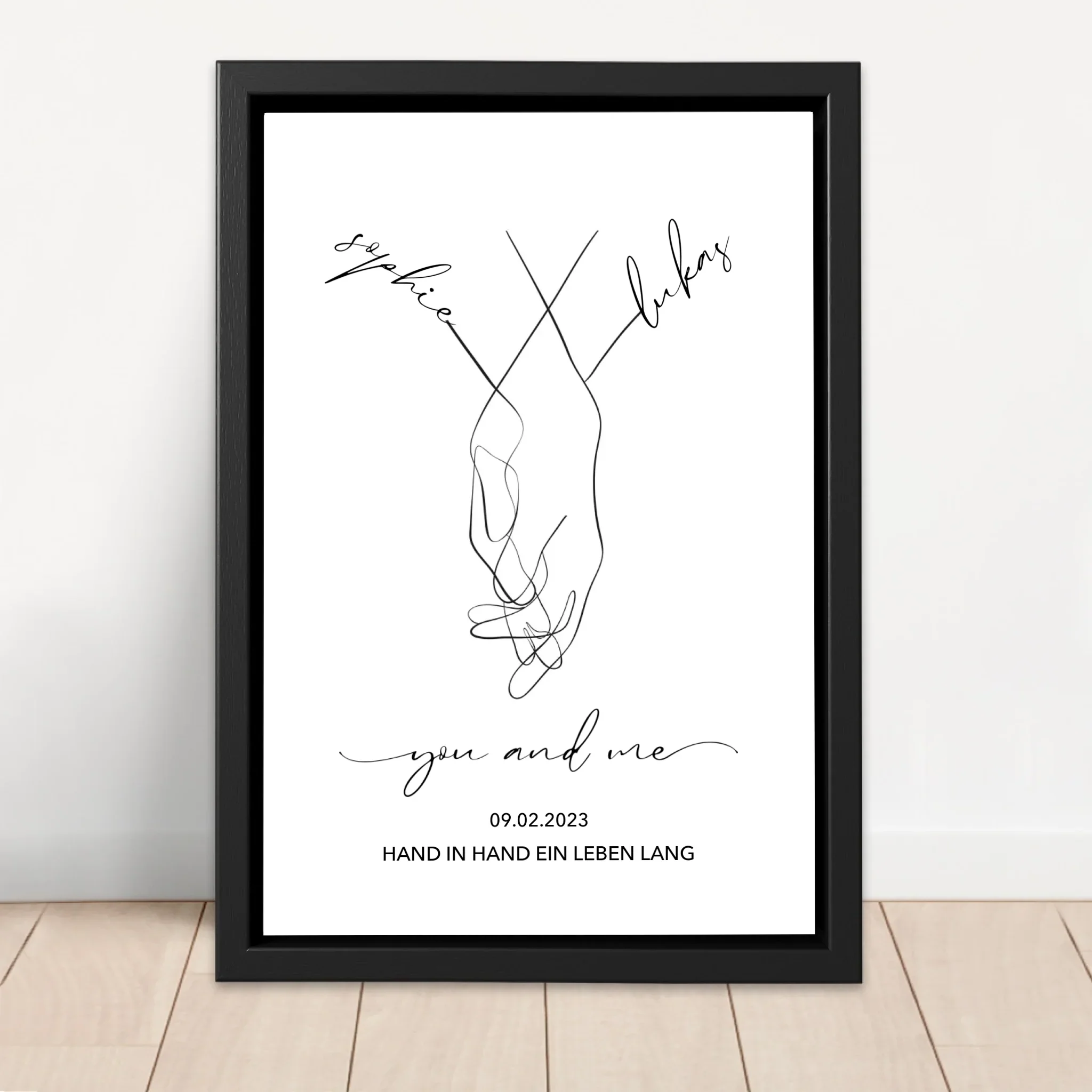 Personalisierte Leinwand "You and Me" - Image 4